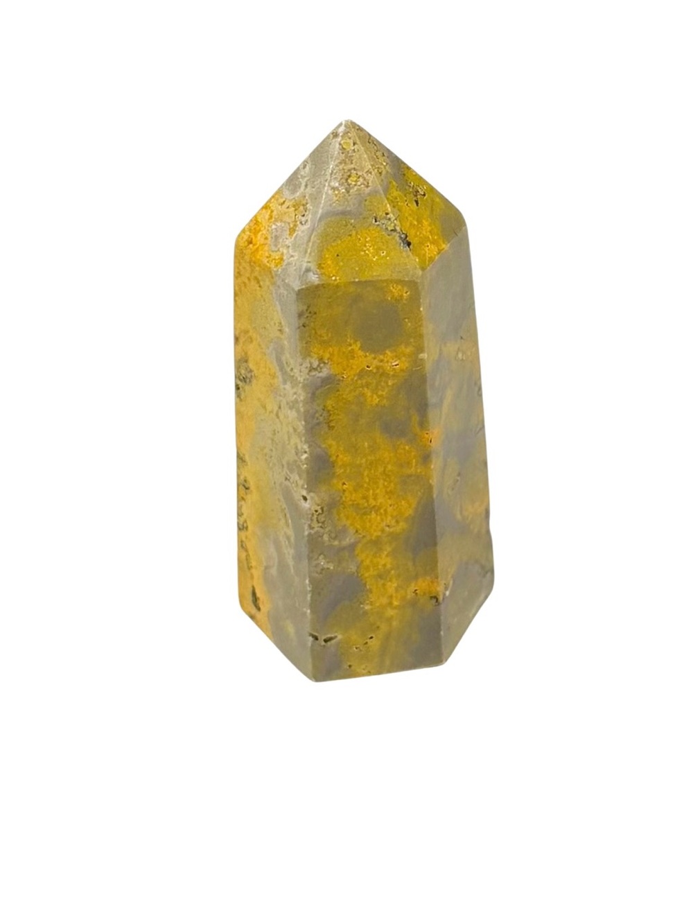 Bumblebee Jasper Tower Crystal Stone Decor Gift Yellow - Picture 10 of 11